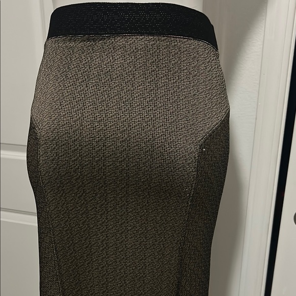 Free People Gray Maxi Pencil Skirt with Slit - Picture 7 of 10